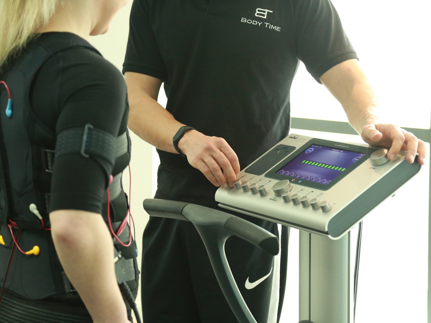 Body Time individual training program on body tech machine