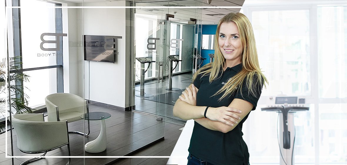 Body Time EMS fitness studio in Regal tower